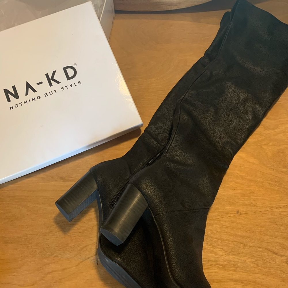 NA KD over the knee boots